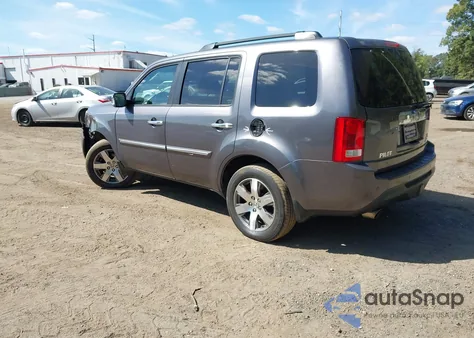 2015 Honda Pilot Touring from USA, damaged, VIN 5FNYF4H96FB051153
